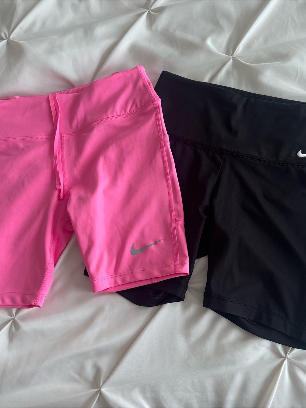 Nike Dri-Fit Athletic Shorts - Hot Pink & Black